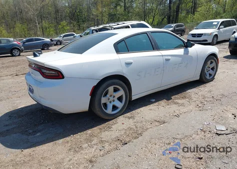 2016 Dodge Charger Police из США, поврежденный, VIN 2C3CDXAT5GH259418